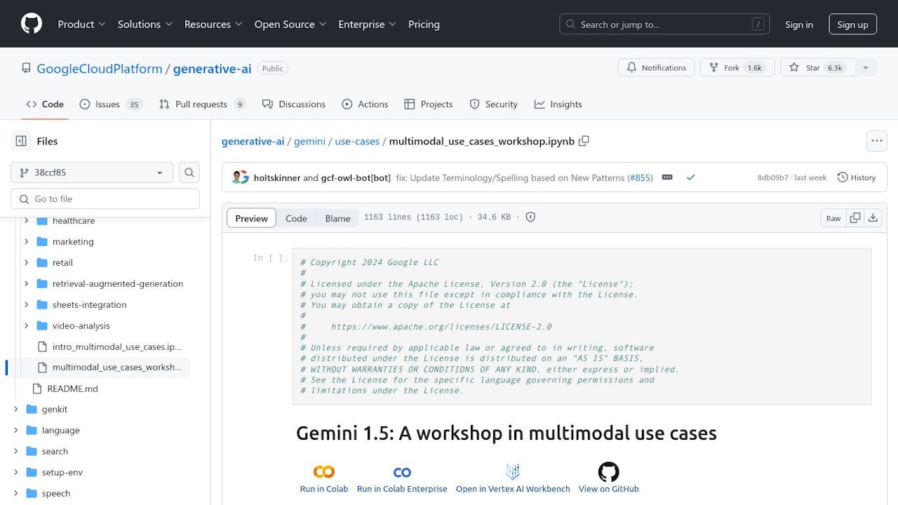 Gemini 1.5: A workshop in multimodal use cases