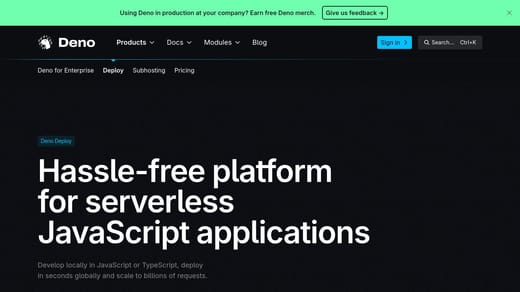 Deno Deploy