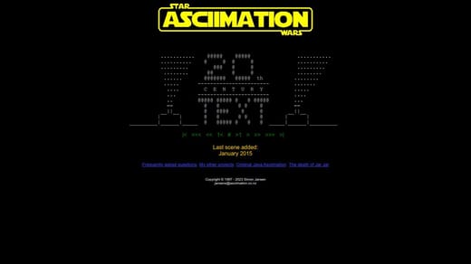 ASCII Star Wars