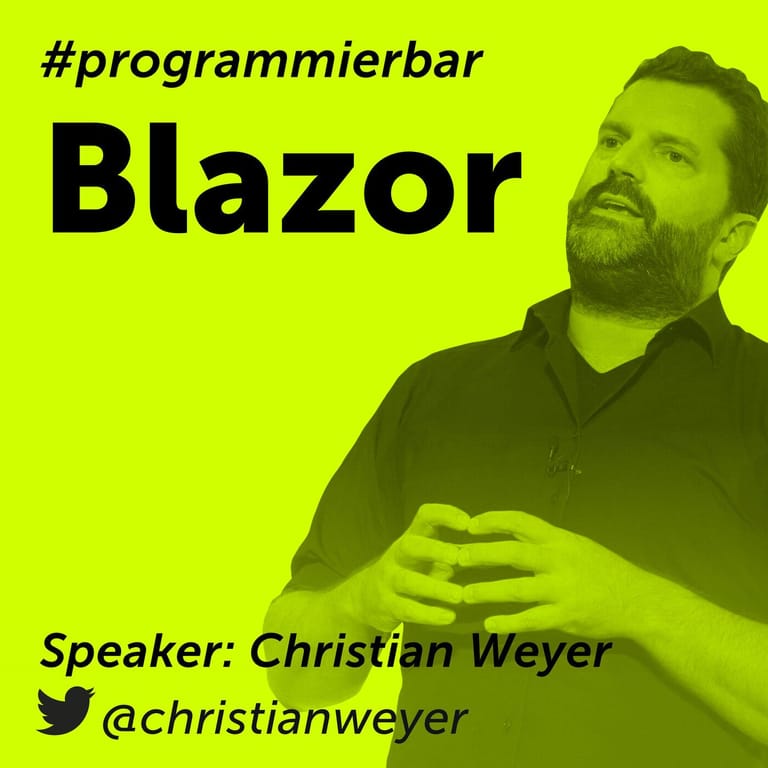 Blazor Mit Christian Weyer Von Thinktecture