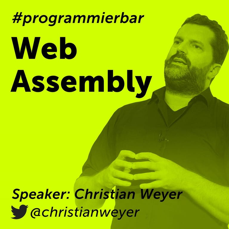 Webassembly Mit Christian Weyer Cto Und Co Founder Von Thinktecture